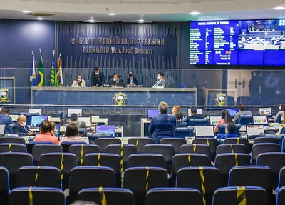 Plenário da Câmara de Teresina