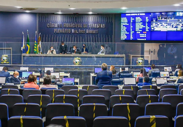 Plenário da Câmara de Teresina