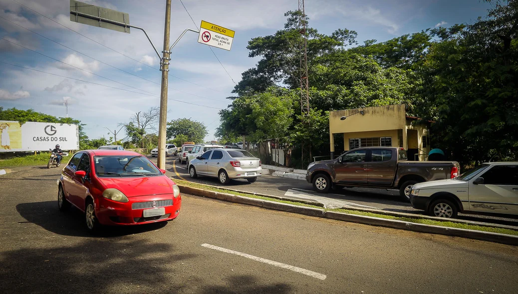 Posto da Polícia Militar na Ponte Metálica é abandonado em Teresina