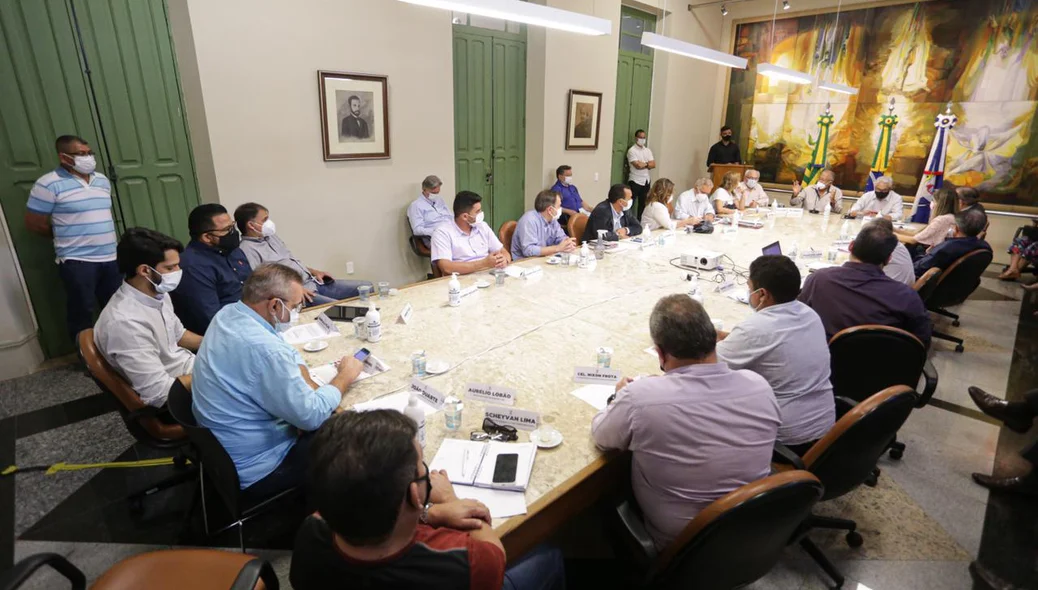 Reunião com superintendentes das SAADs