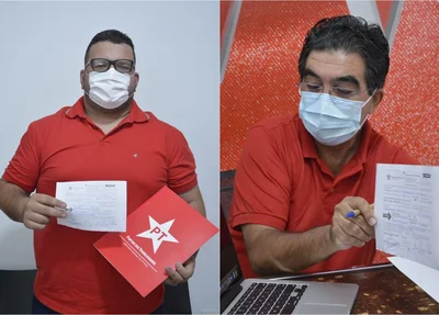 Saulo Trajano e Francisco Limma