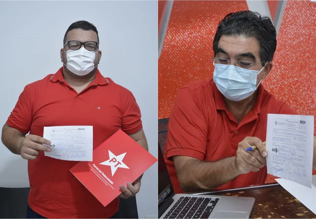 Saulo Trajano e Francisco Limma