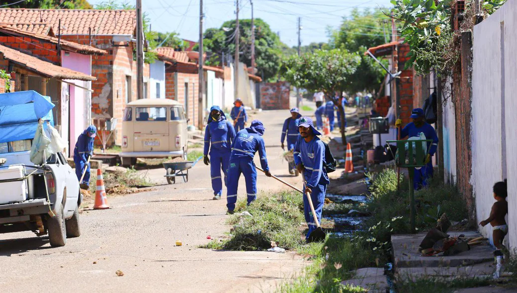 Serão 1.100 trabalhadores no mutirão
