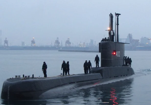 Submarino da Indonésia desaparecido nas águas perto de Bali