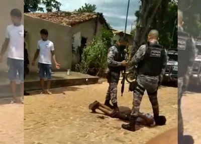 Suspeito foi denominado pelos policiais do 12º BPM de Piripiri
