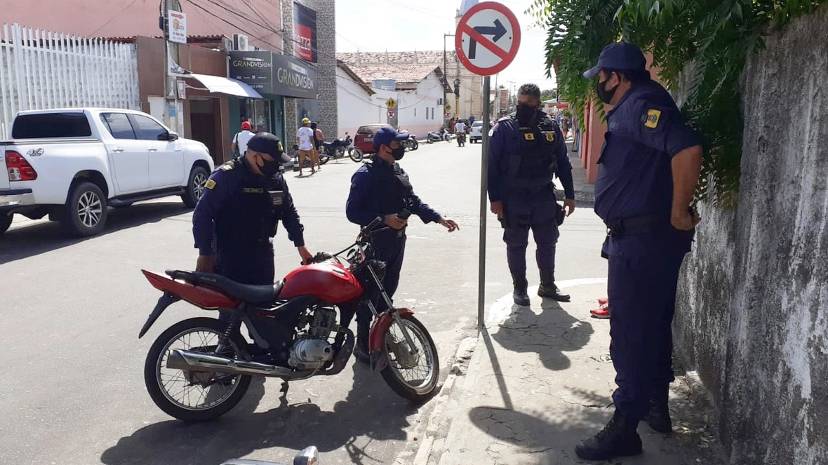 Veículo recuperado pela GCM de Tutóia-MA