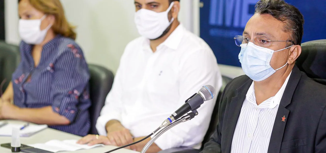 Vereador Dudu falou durante coletiva