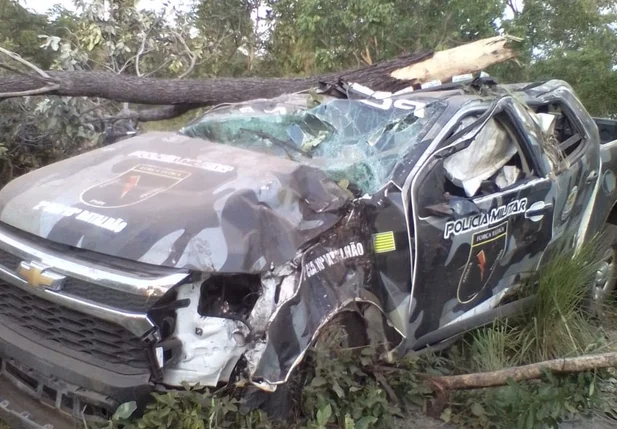 Viatura da Polícia Militar do Piauí