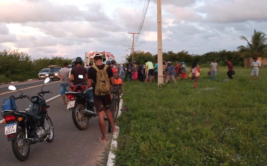Acidente deixa uma pessoa morta em Parnaíba