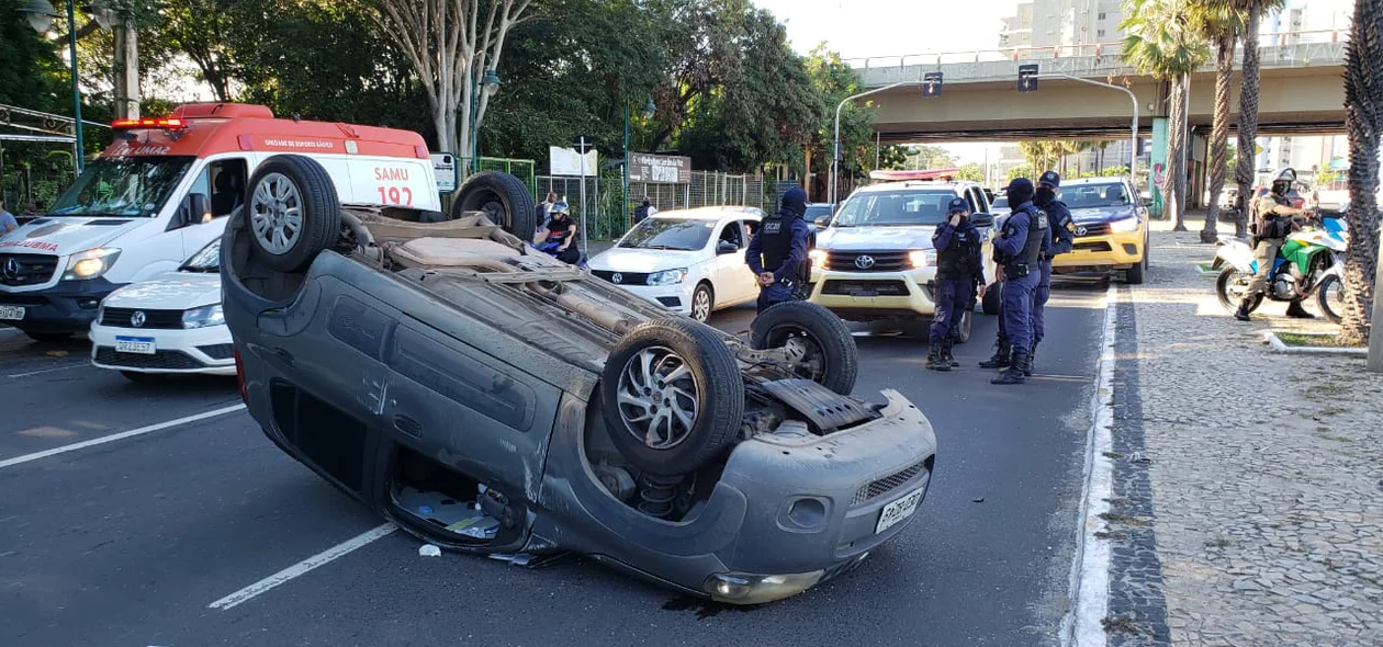 Acidente na Marechal Castelo Branco em Teresina