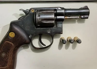 Arma de fogo apreendida pelo RONE