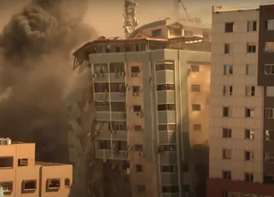 Ataque aéreo israelense destrói prédio da Al Jazeera em Gaza