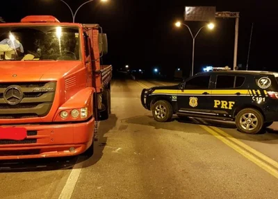 Caminhoneiro é flagrado com comprimido de rebite na BR 316 em Picos