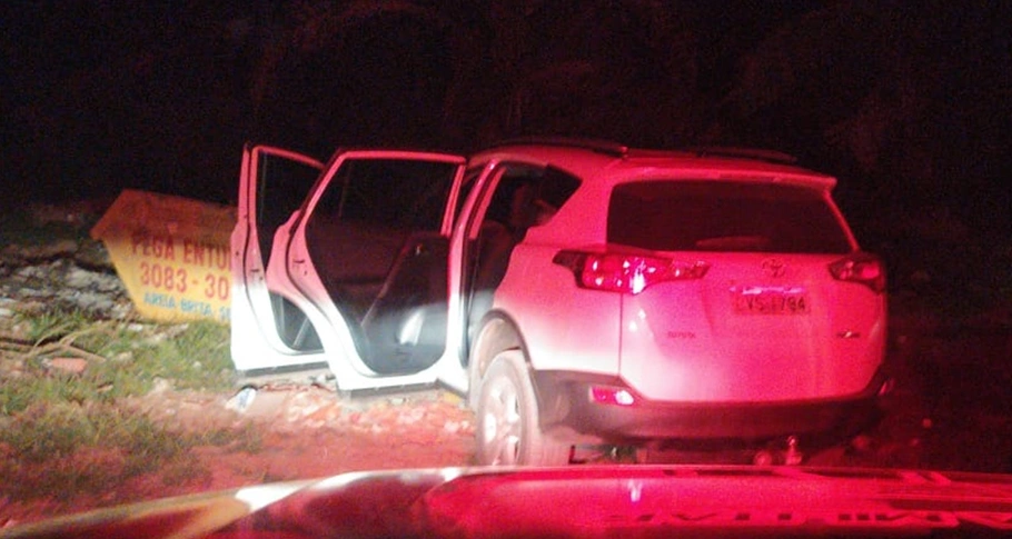 Carro recuperado pelo 5º BPM