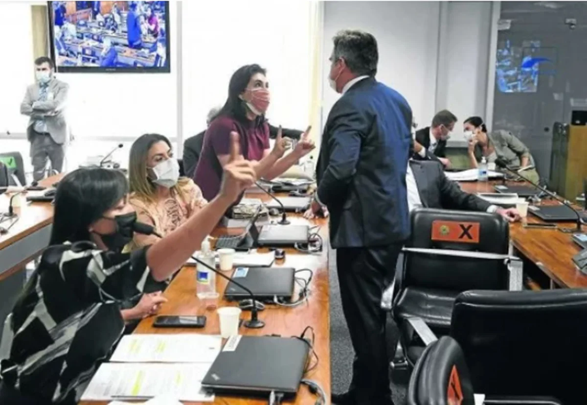 Ciro Nogueira Bate Boca Com Senadoras Durante Cpi Da Covid Gp1