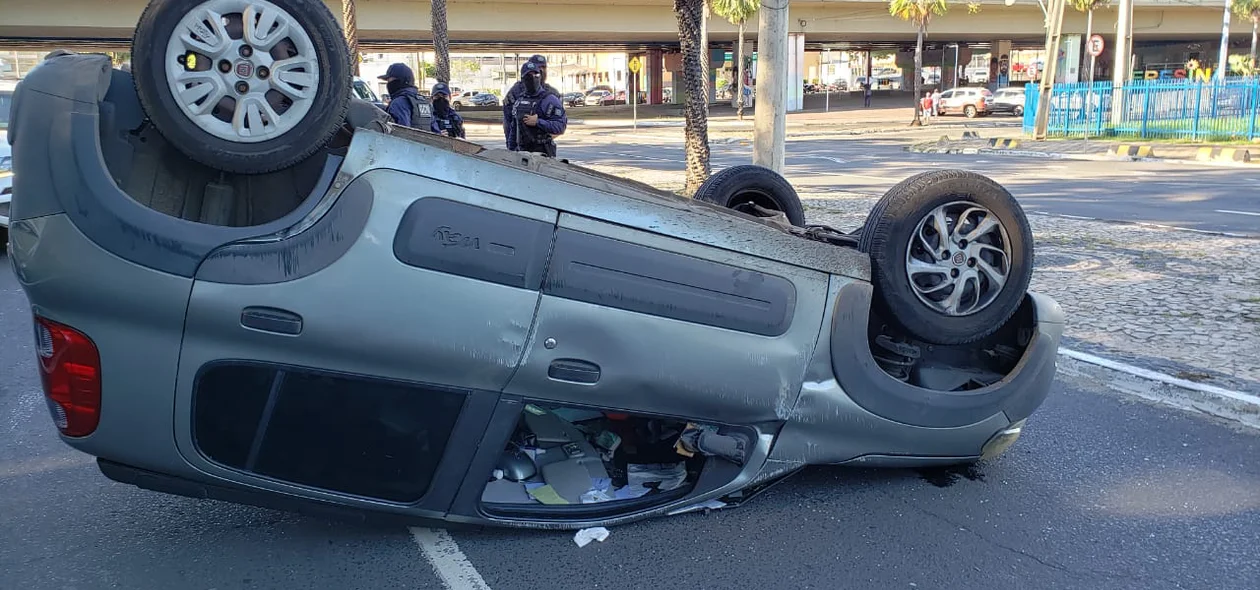 Condutor perdeu o controle da direção