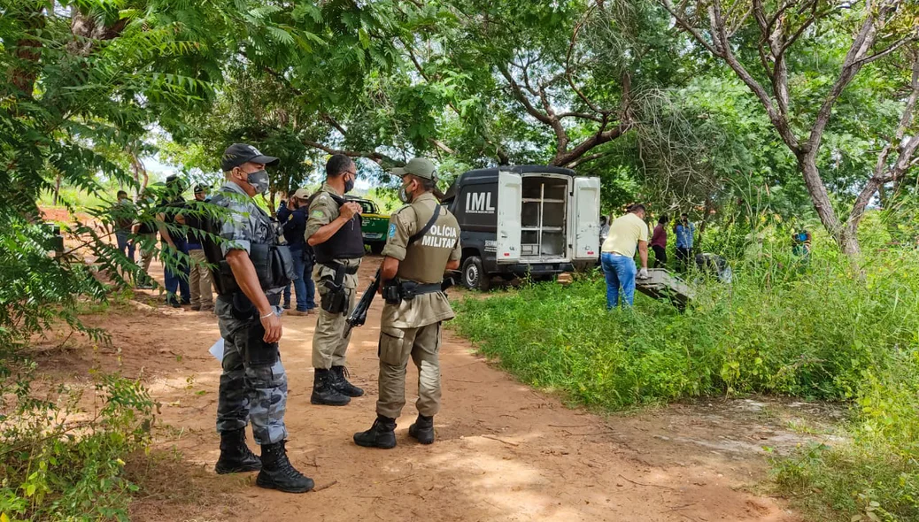 Corpo foi encontrado em cemitério na zona sul de Teresina