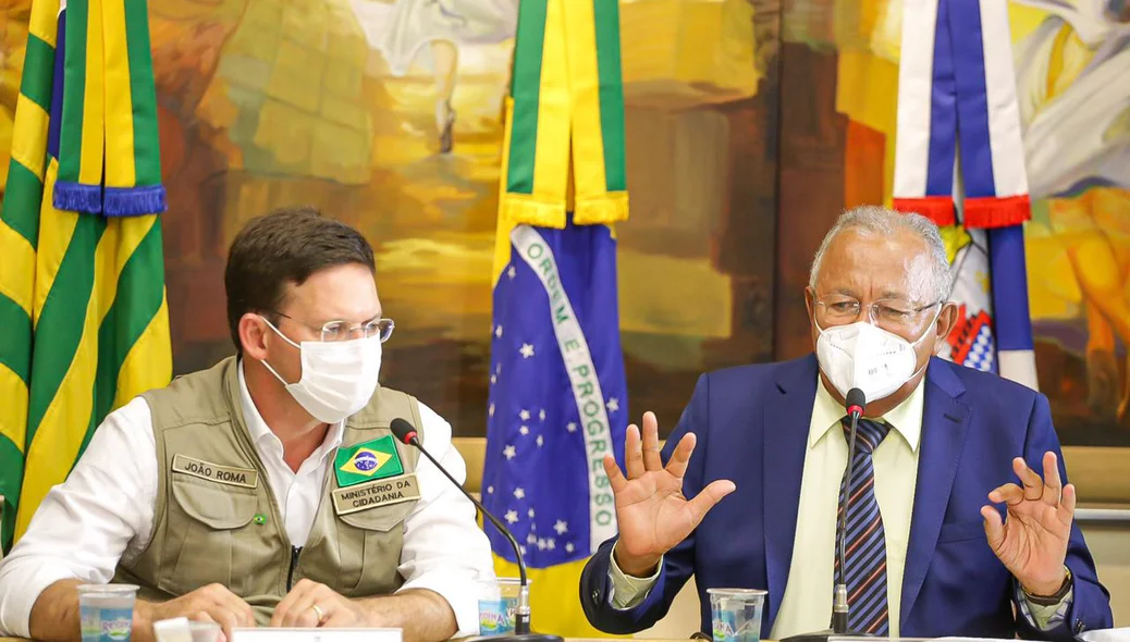 Dr. Pessoa e João Roma