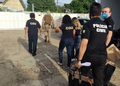 Equipe da Polícia Civil