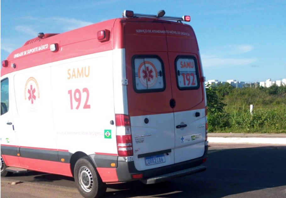 Equipes do SAMU socorreu as vítimas
