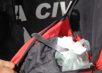 Faca aprendida pela Polícia Civil