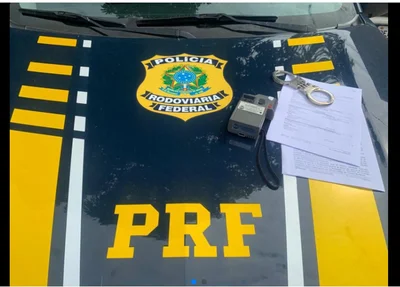 Homem é preso pela PRF por dirigir embriagado