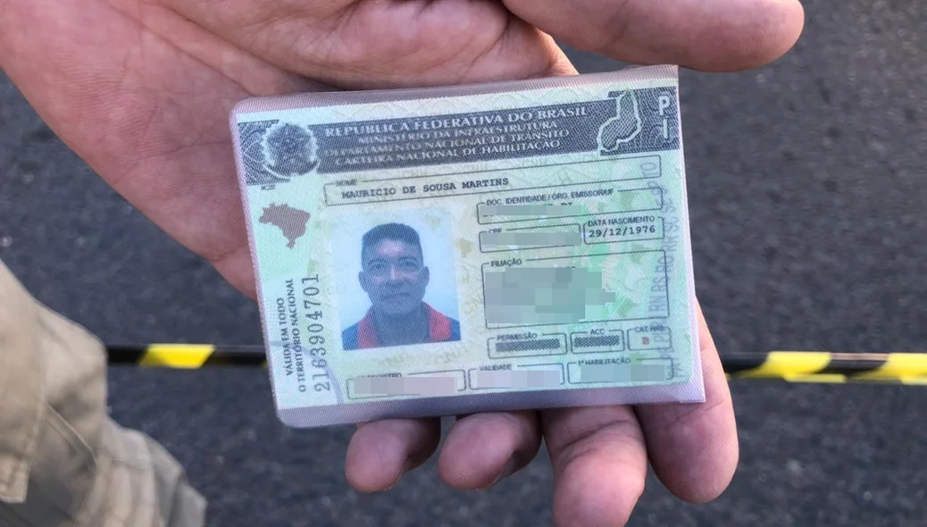 Identificação da vítima