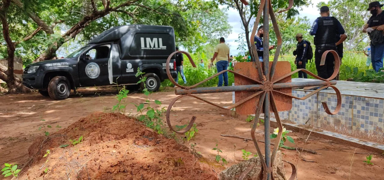 IML removeu o corpo da vítima