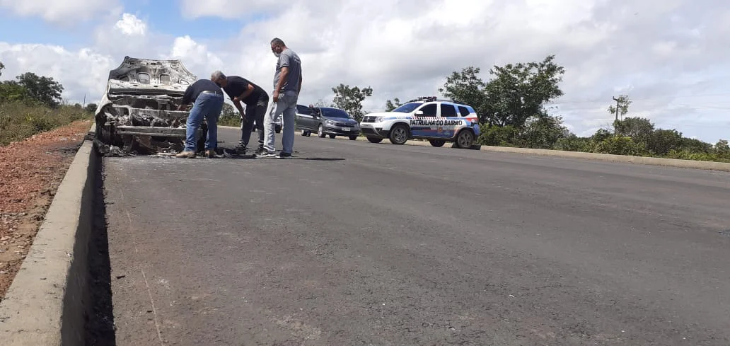 Local da ocorrência na BR 226
