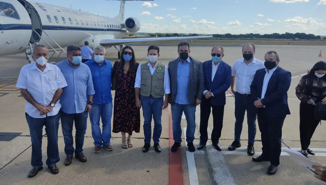 Ministro da Cidadania, João Roma, desembarca em Teresina