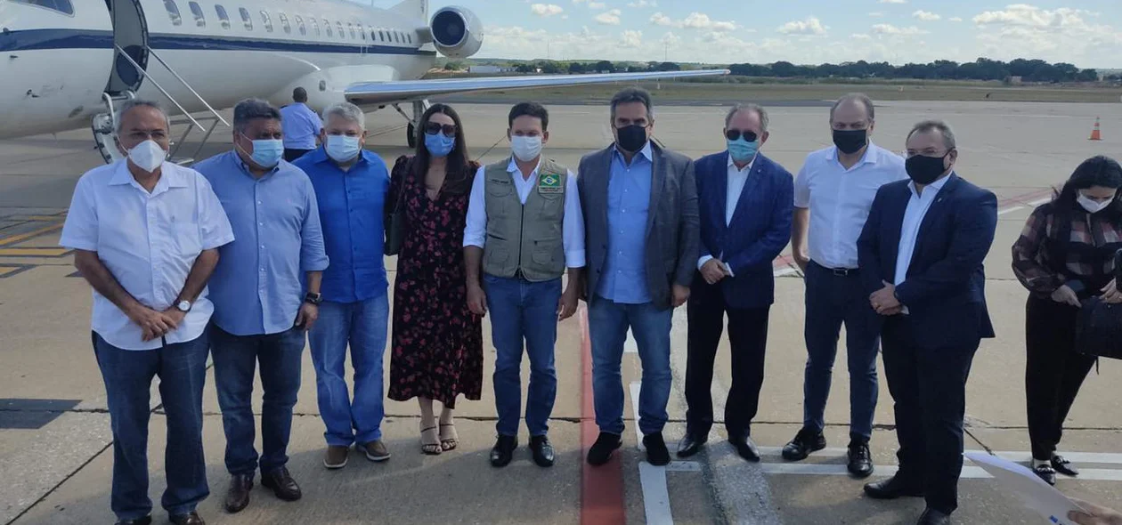 Ministro da Cidadania, João Roma, desembarca em Teresina