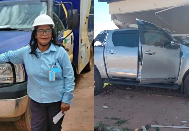 Mulher morre após ser atropelada na calçada de residência em Corrente