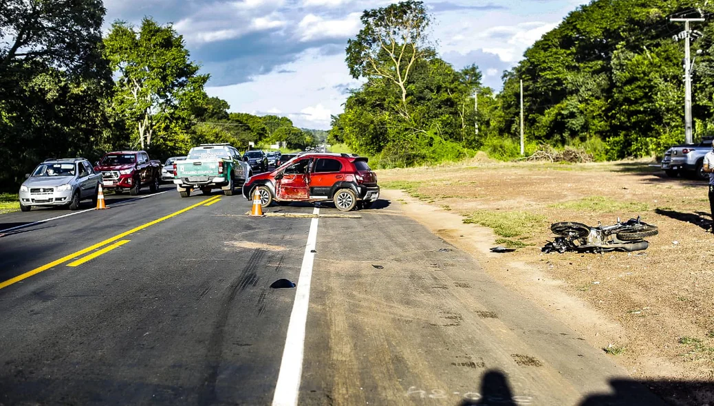 O acidente ocorreu na BR 343