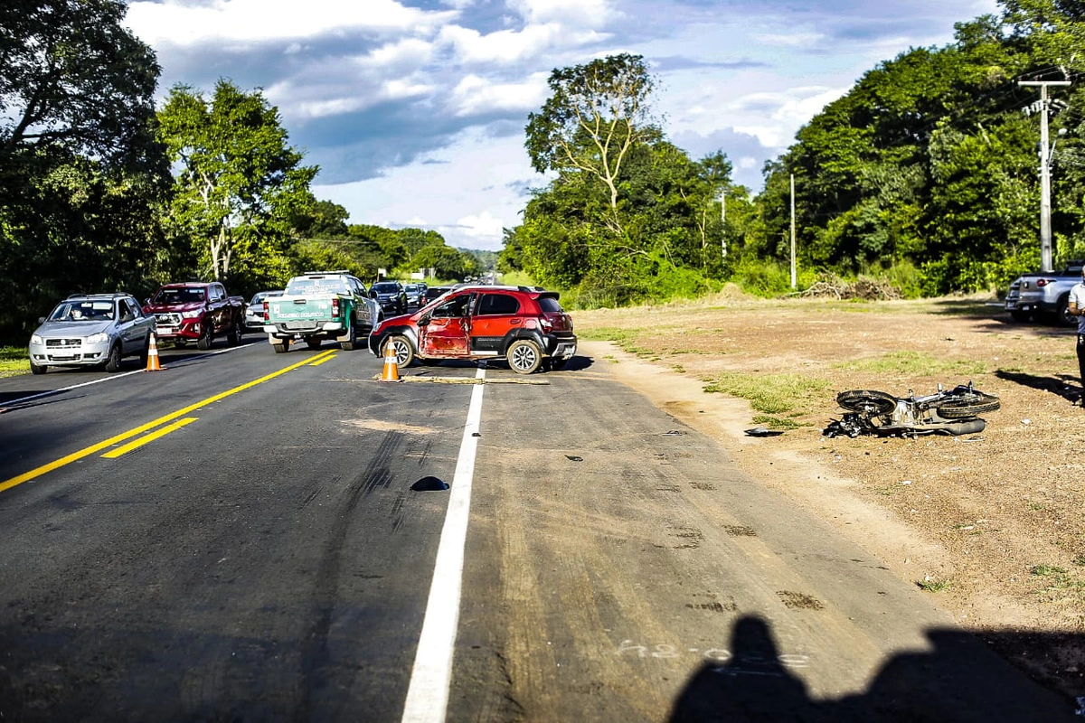 O acidente ocorreu na BR 343