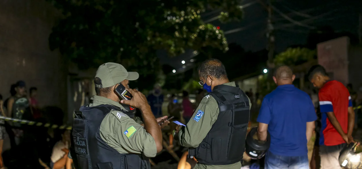 O crime aconteceu na noite desta quarta