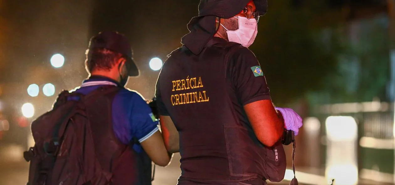 Perícia Criminal no local do crime
