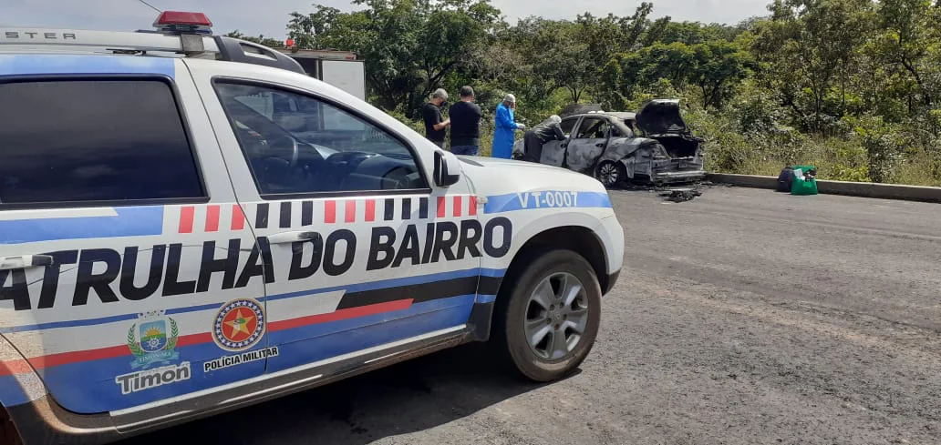 Polícia Militar do Maranhão fez o isolamento do local