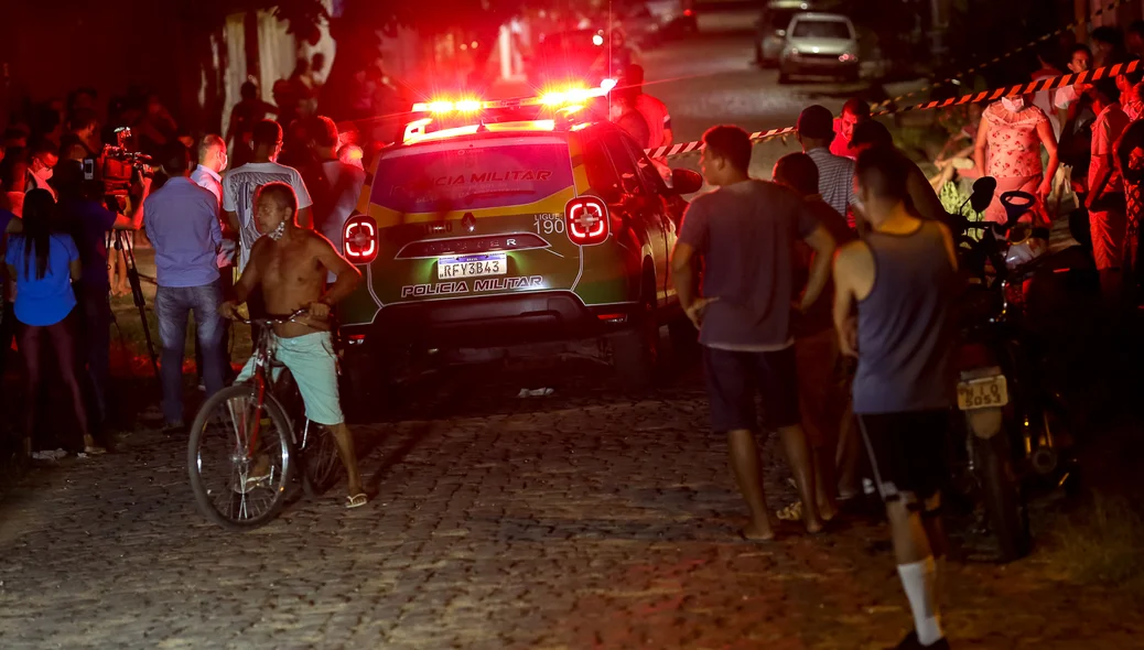 Polícia Militar isolou o local