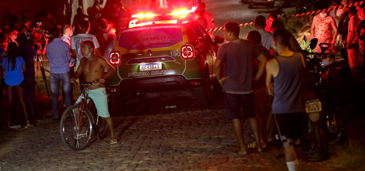 Polícia Militar isolou o local