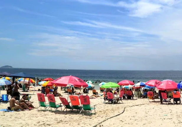 Praia no Rio