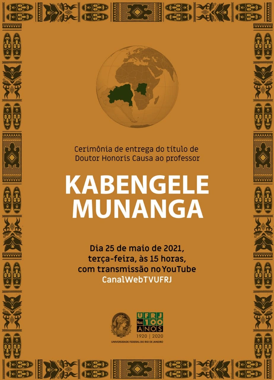 Professor Kabengele Munanga recebe título de Doutor Honoris Causa da UFRJ