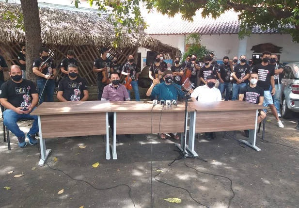 Reunião sobre cortes nos projetos culturais de Teresina