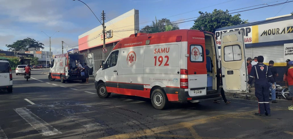 SAMU realizou o resgate das vítimas