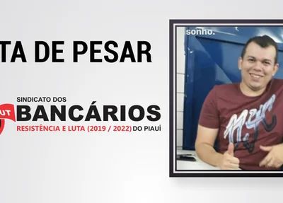 Sindicato dos bancários emite nota de pesar