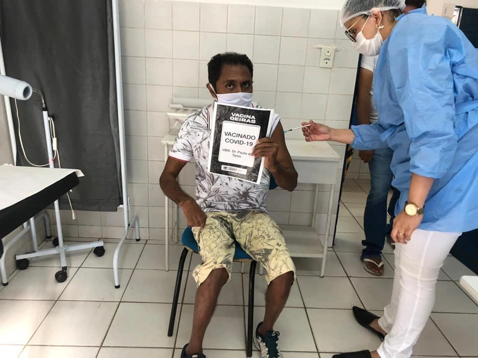 Vacinação contra covid-19 em Oeiras