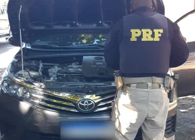 Veículo roubado em Recife