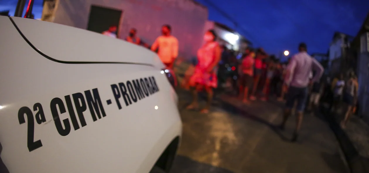 Viatura da Companhia Independente de Policiamento do Promorar