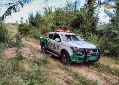 Viatura do 13° Batalhão da Polícia Militar do Piauí