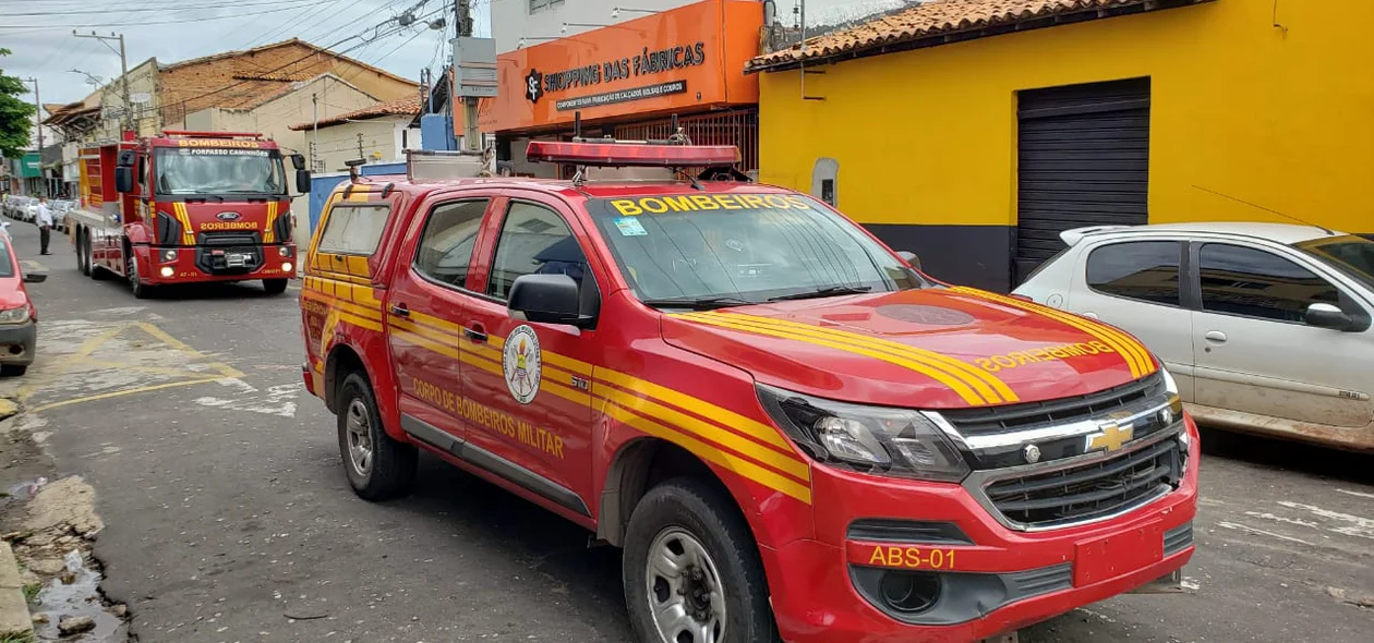 Viatura do Corpo de Bombeiros do Piauí