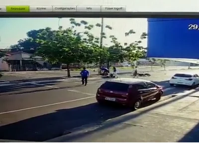 Vídeo mostra acidente que deixou entregador morto na Avenida Valter Alencar